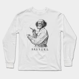 Pieter Bruegel the Elder, Dutch, Renaissance, painter Long Sleeve T-Shirt